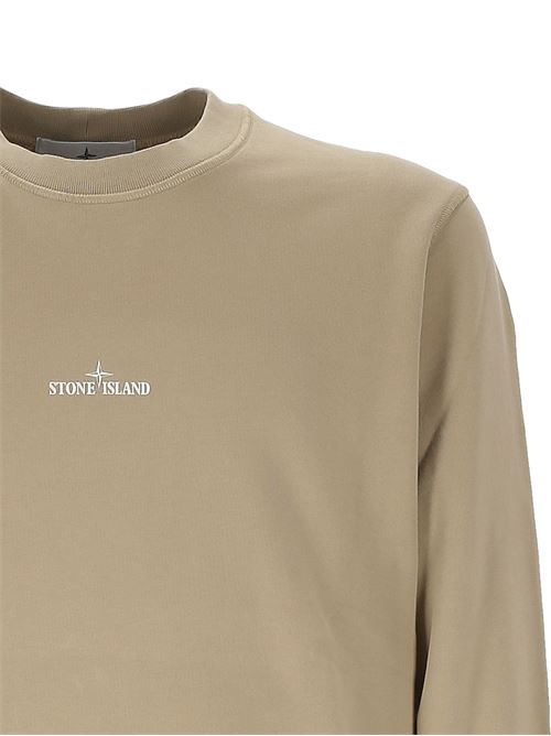 Felpa con stampa STONE ISLAND | 156100665S0083V009A